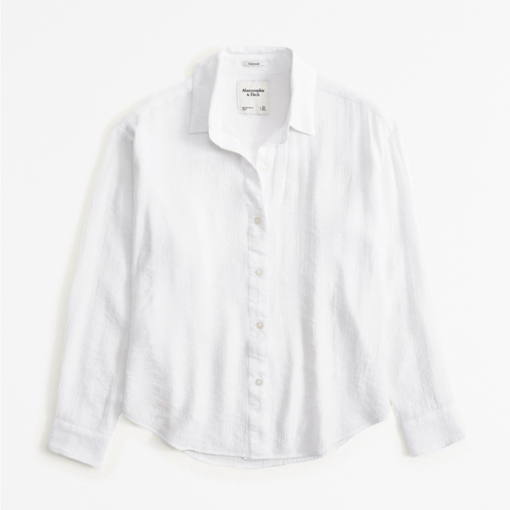 Abercrombie & Fitch Oversized Dress Shirt